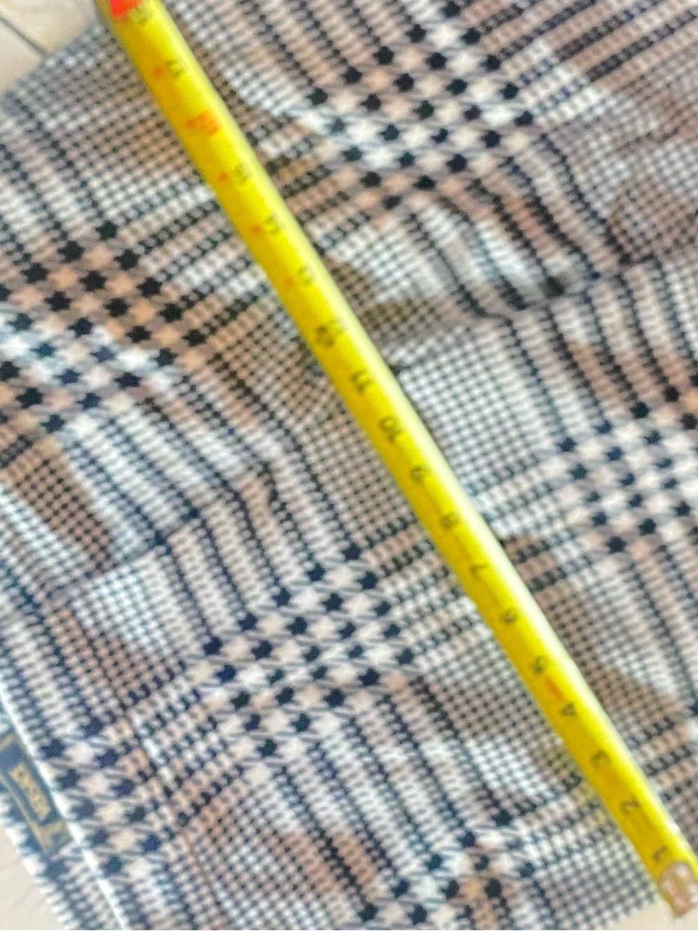 Versace B/W plaid flared pants 42IT fab - Picture 10 of 11